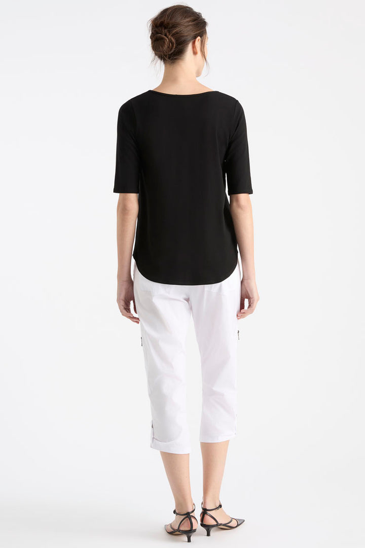 Elbow Cafe T in Black