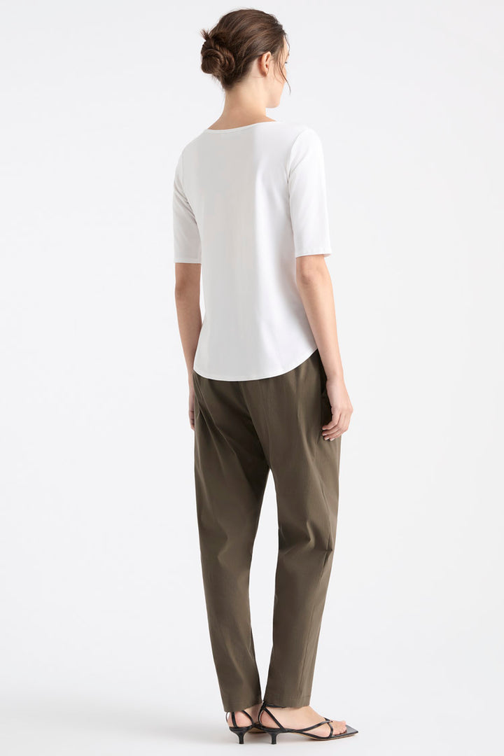 Elbow Cafe T in White