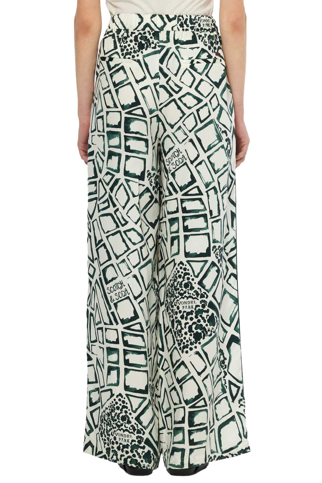 Eleni Wide Leg Pant in Nieuw Amsterdam