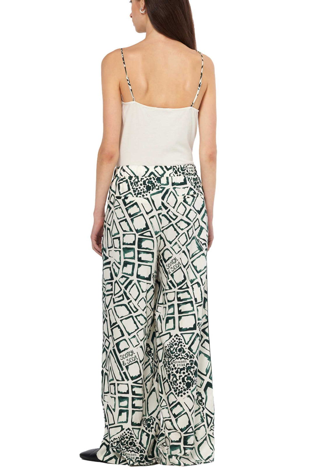 Eleni Wide Leg Pant in Nieuw Amsterdam