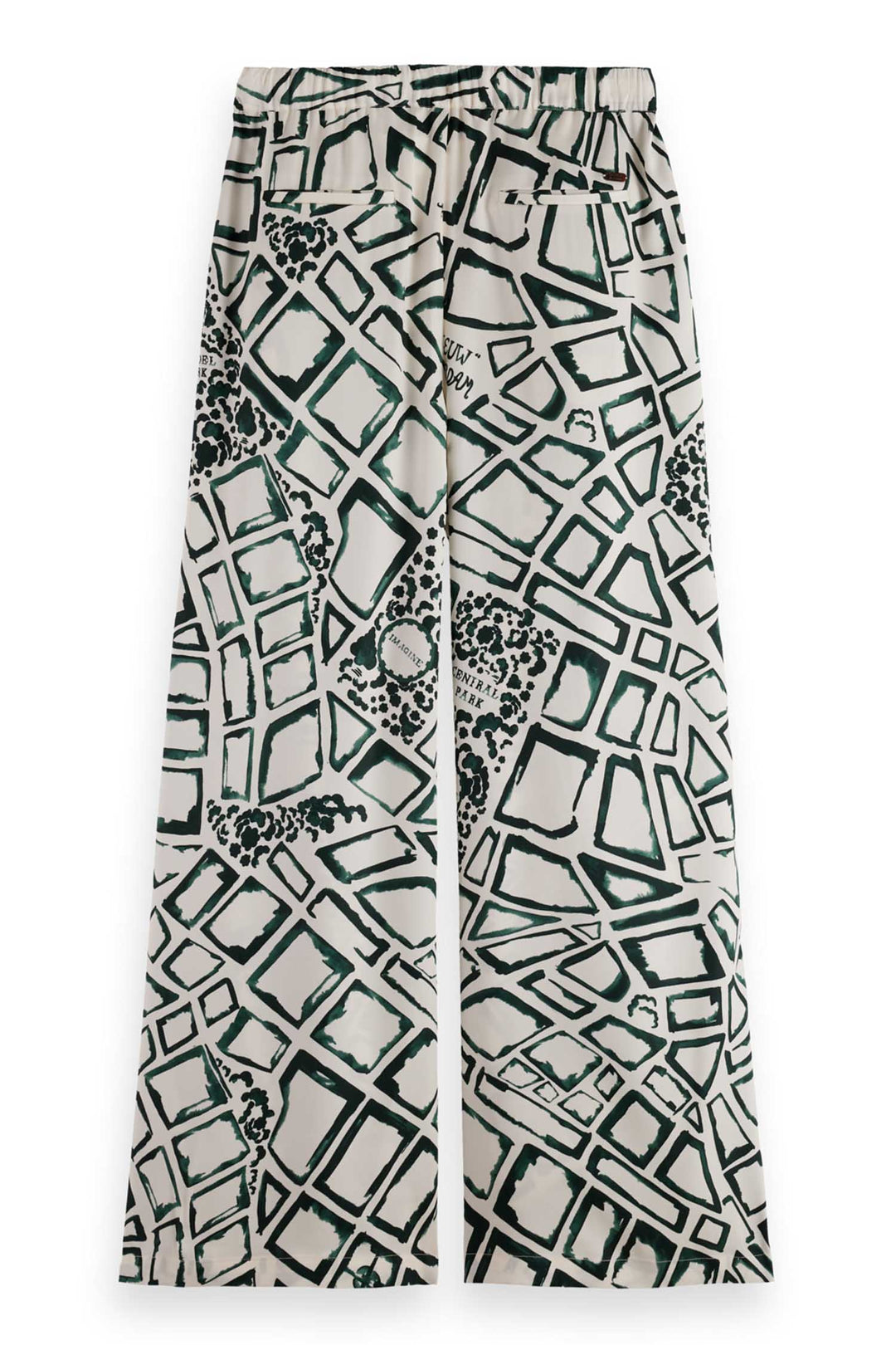 Eleni Wide Leg Pant in Nieuw Amsterdam