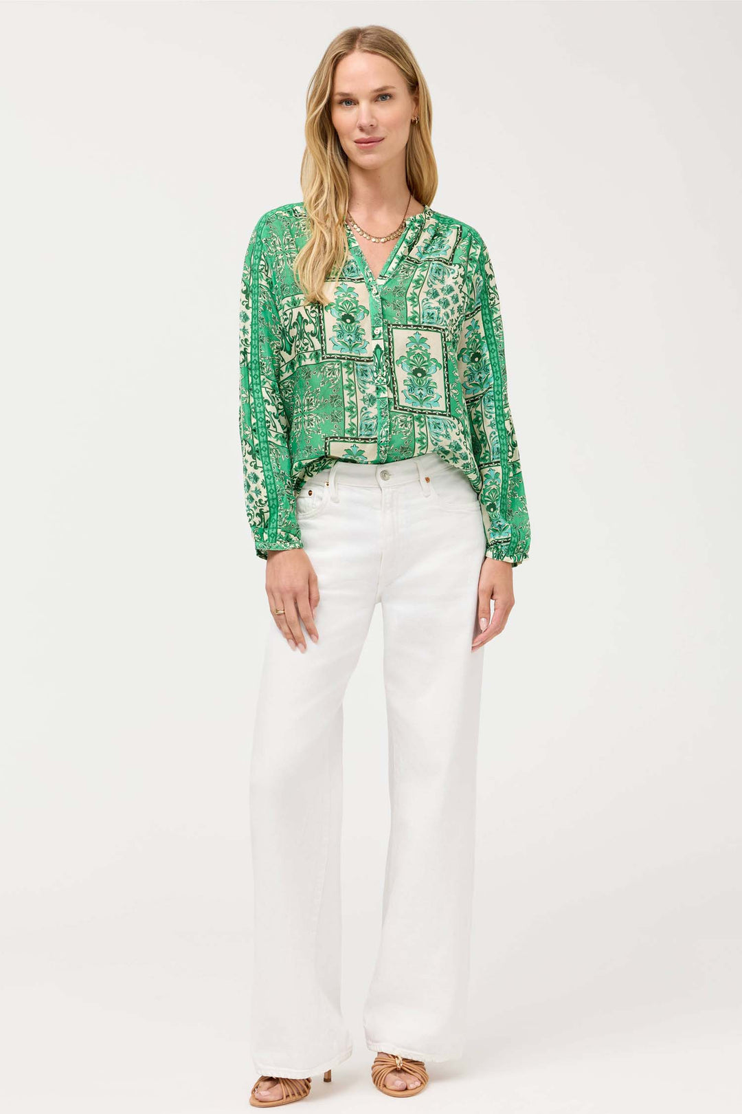 Ellen Button Up in Hollandia