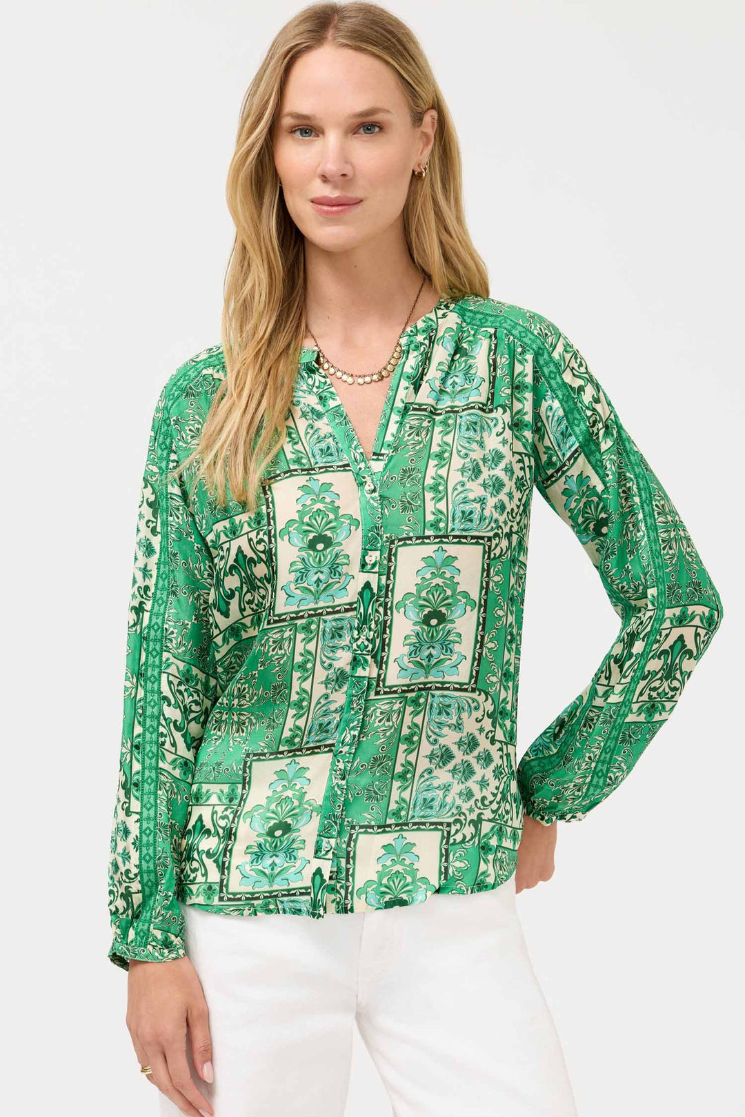 Ellen Button Up in Hollandia
