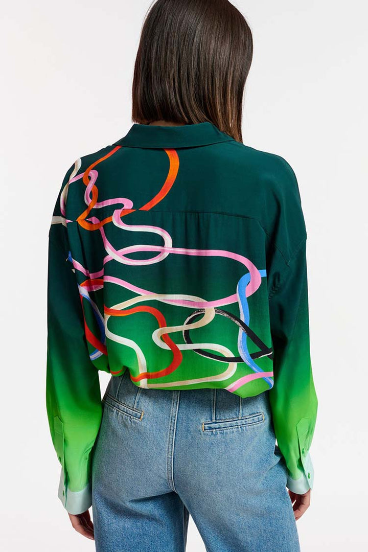 Elora Multicolour Printed Shirt