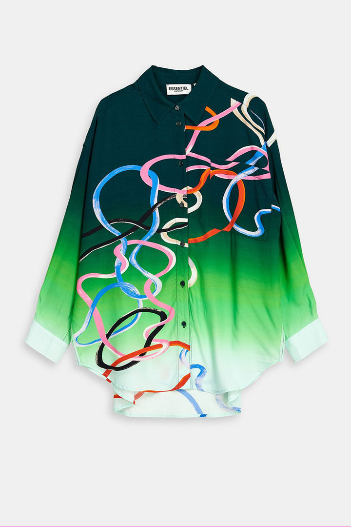 Elora Multicolour Printed Shirt