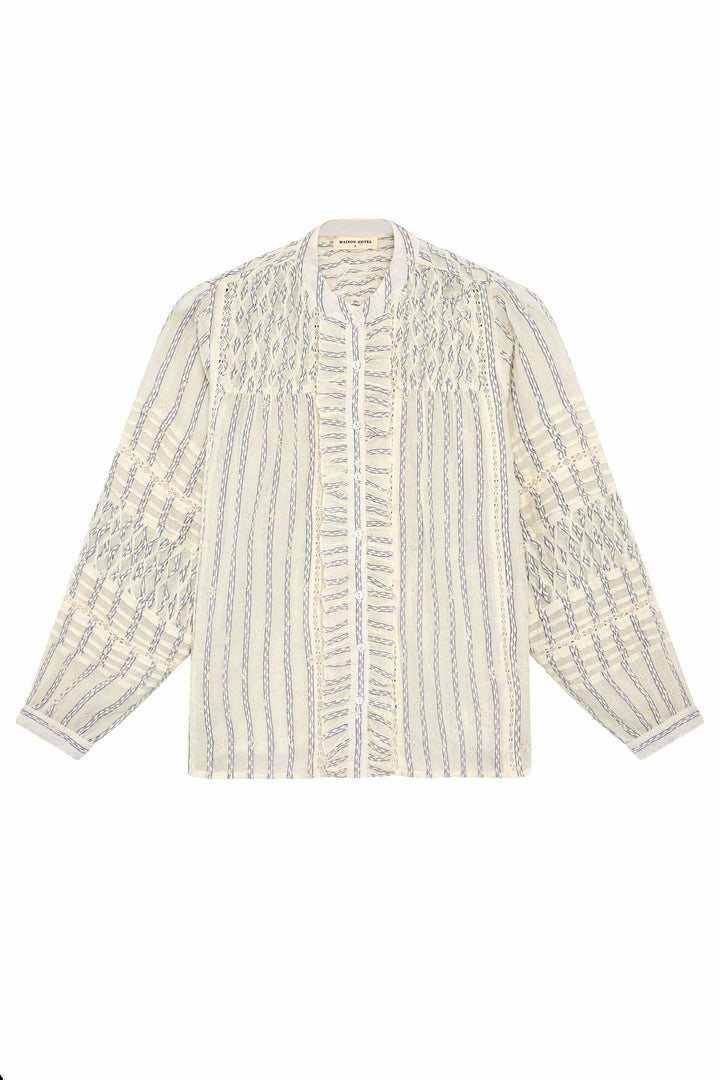 Elta Blouse in Cloud Thread