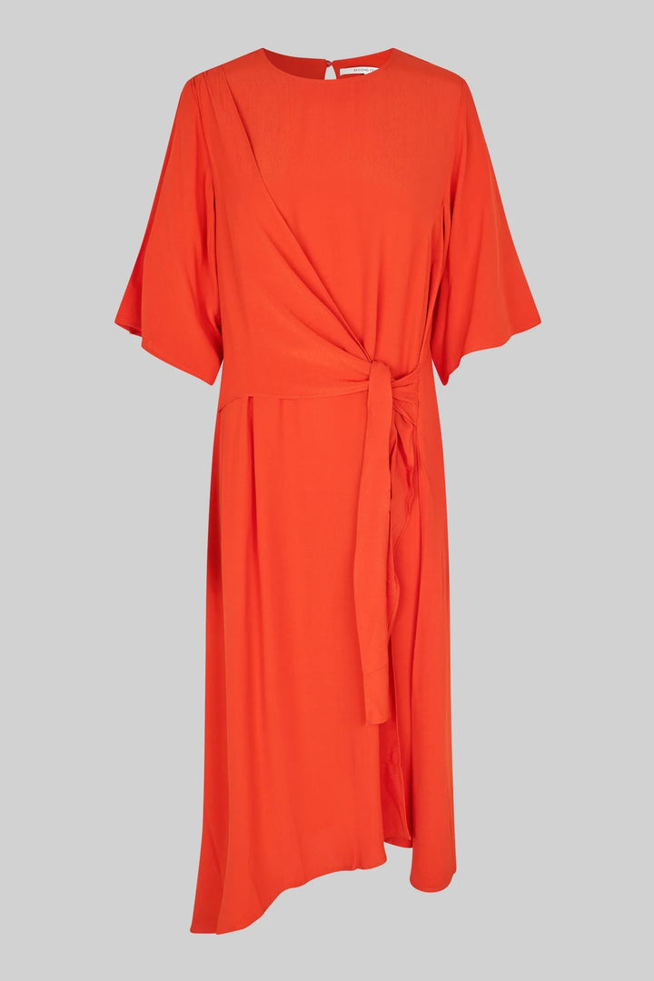 Elvas Midi Dress in Poinciana