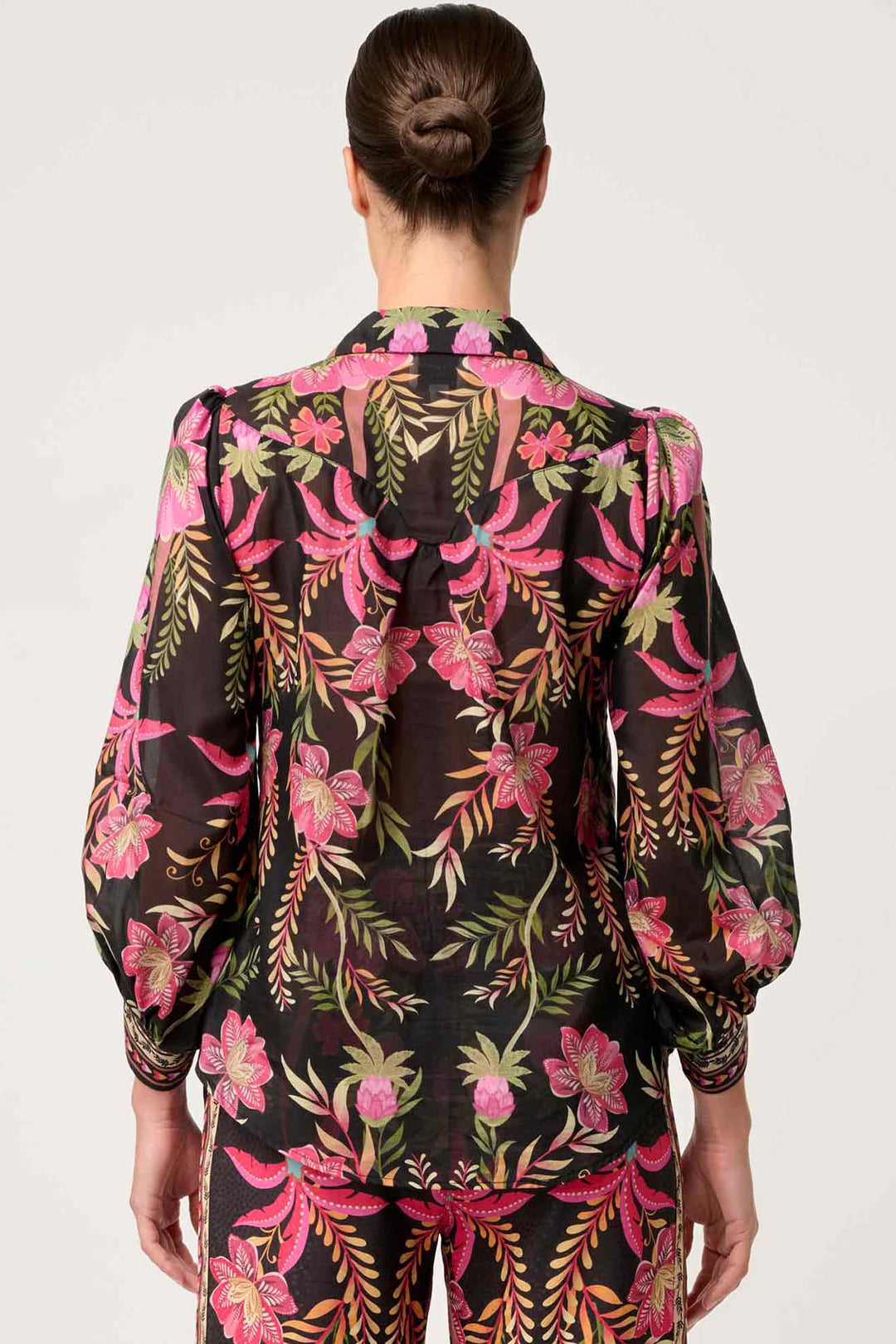 Elysian Printed Shirt in Anthos Lotos