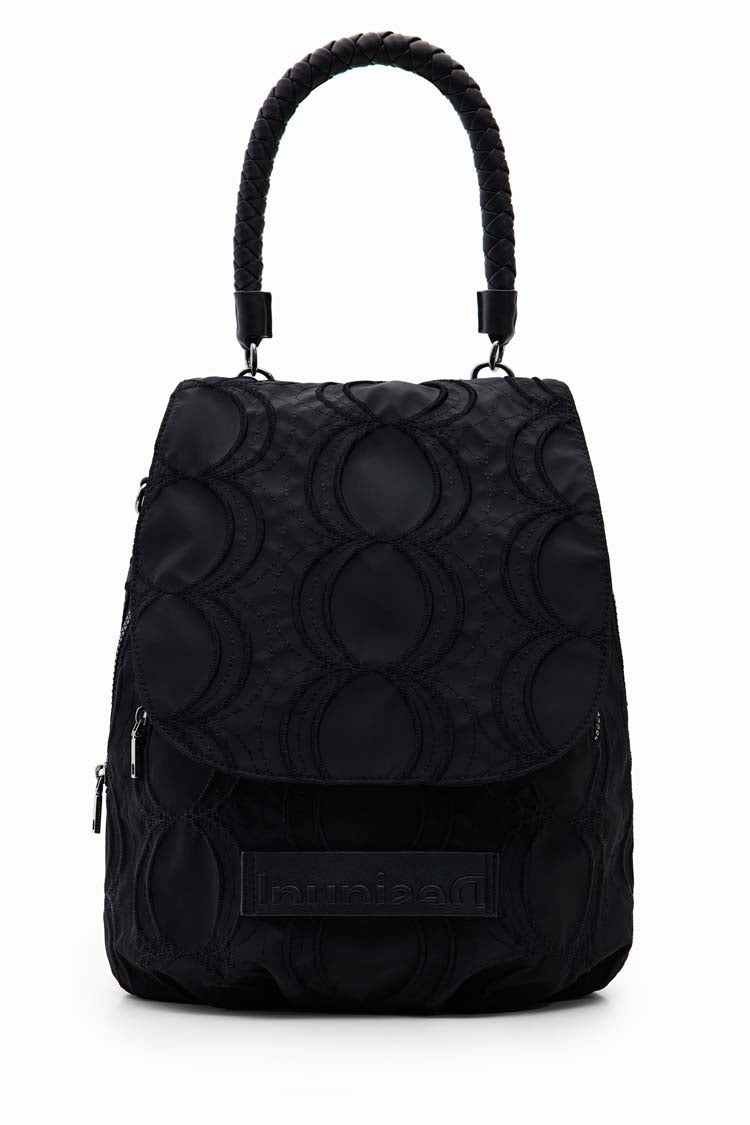 Embossed Circles Backpack