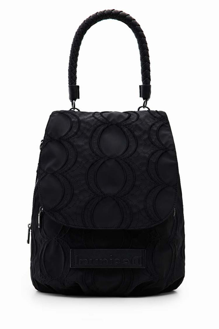 Embossed Circles Backpack