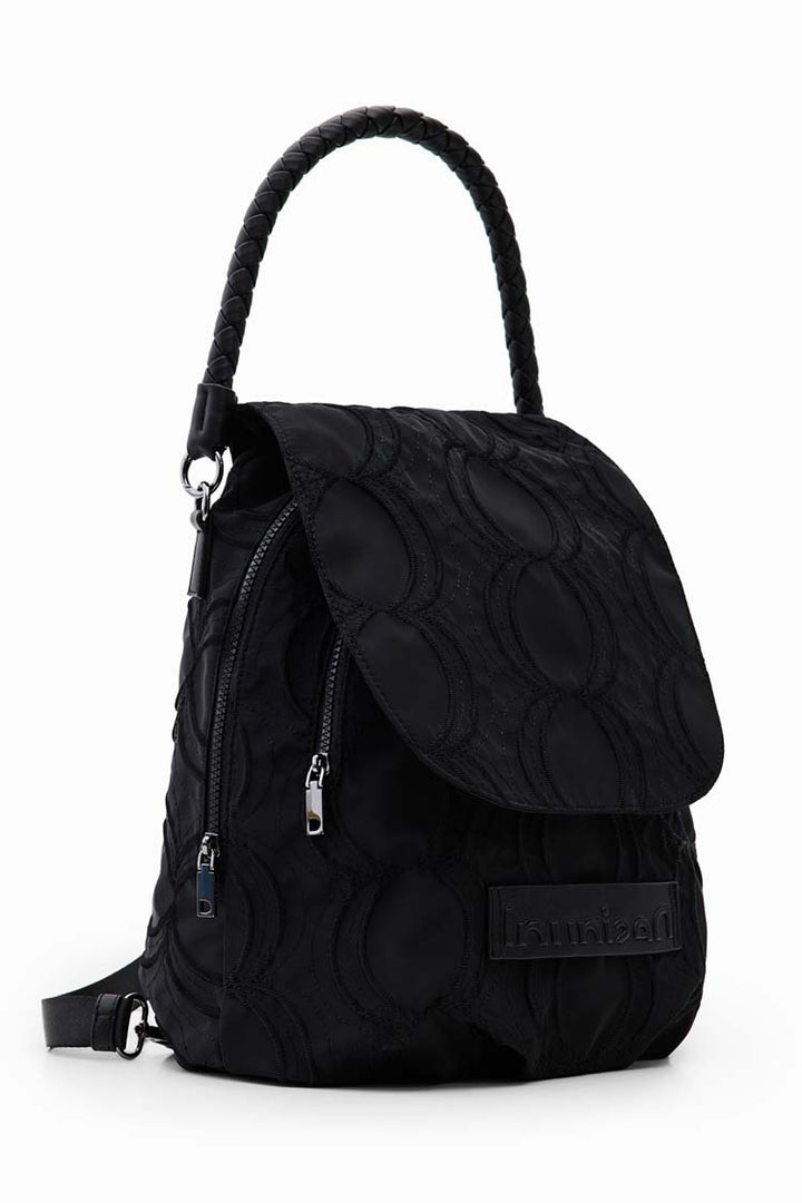 Embossed Circles Backpack