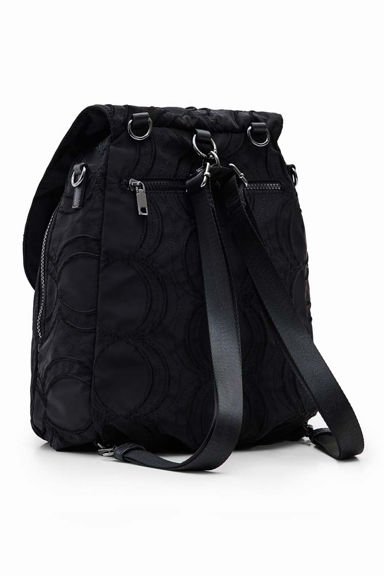 Embossed Circles Backpack