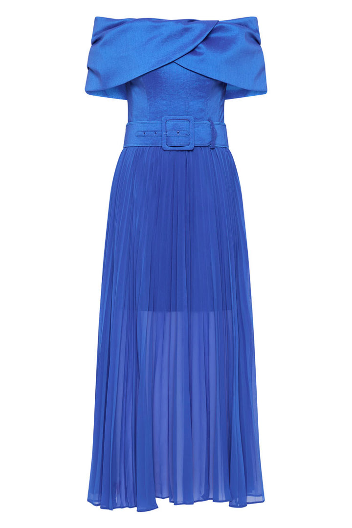 Emelie Off Shoulder Midi Dress