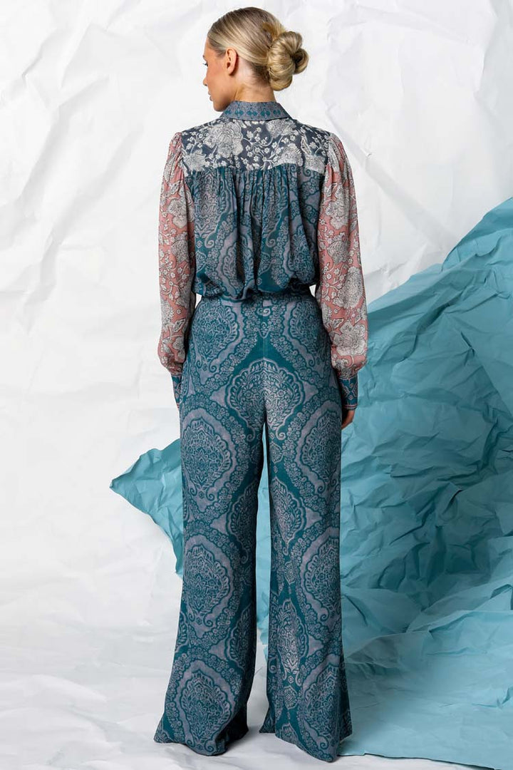 Emilia Pant in Indigo Henna