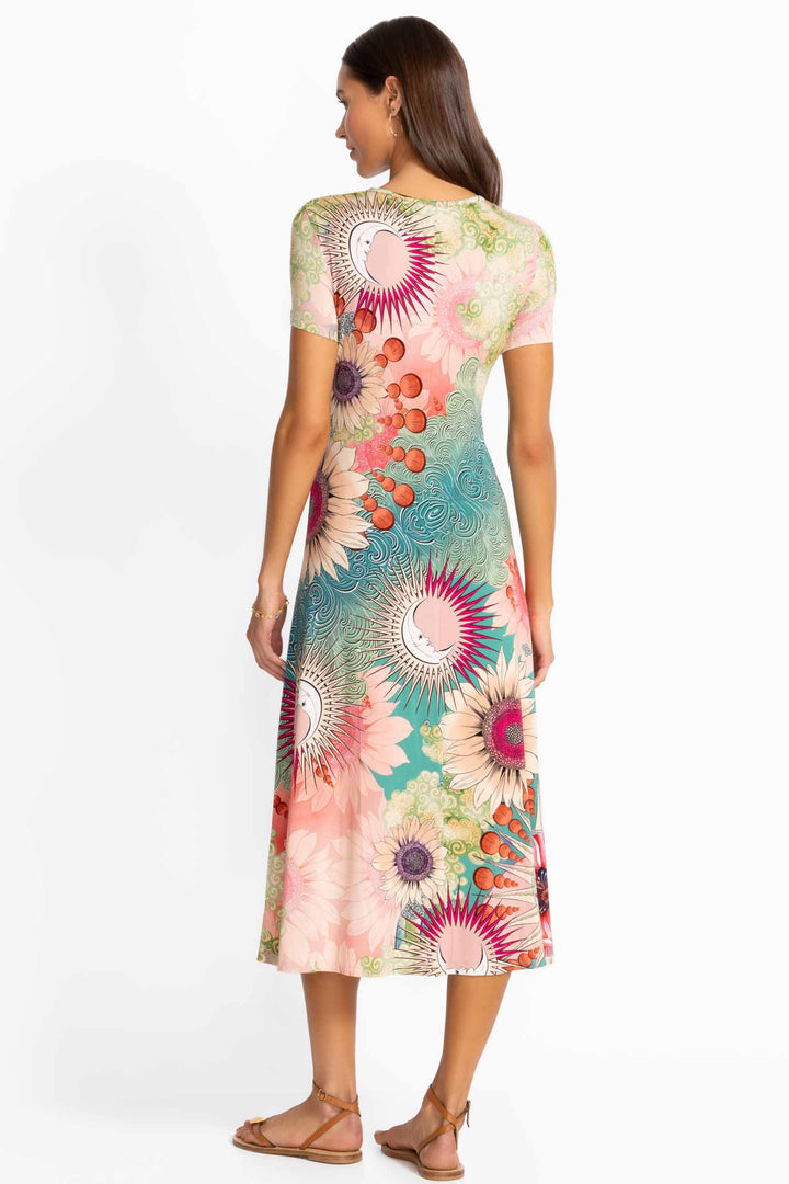Emily Janie Fav Cap Sleeve Maxi Dress