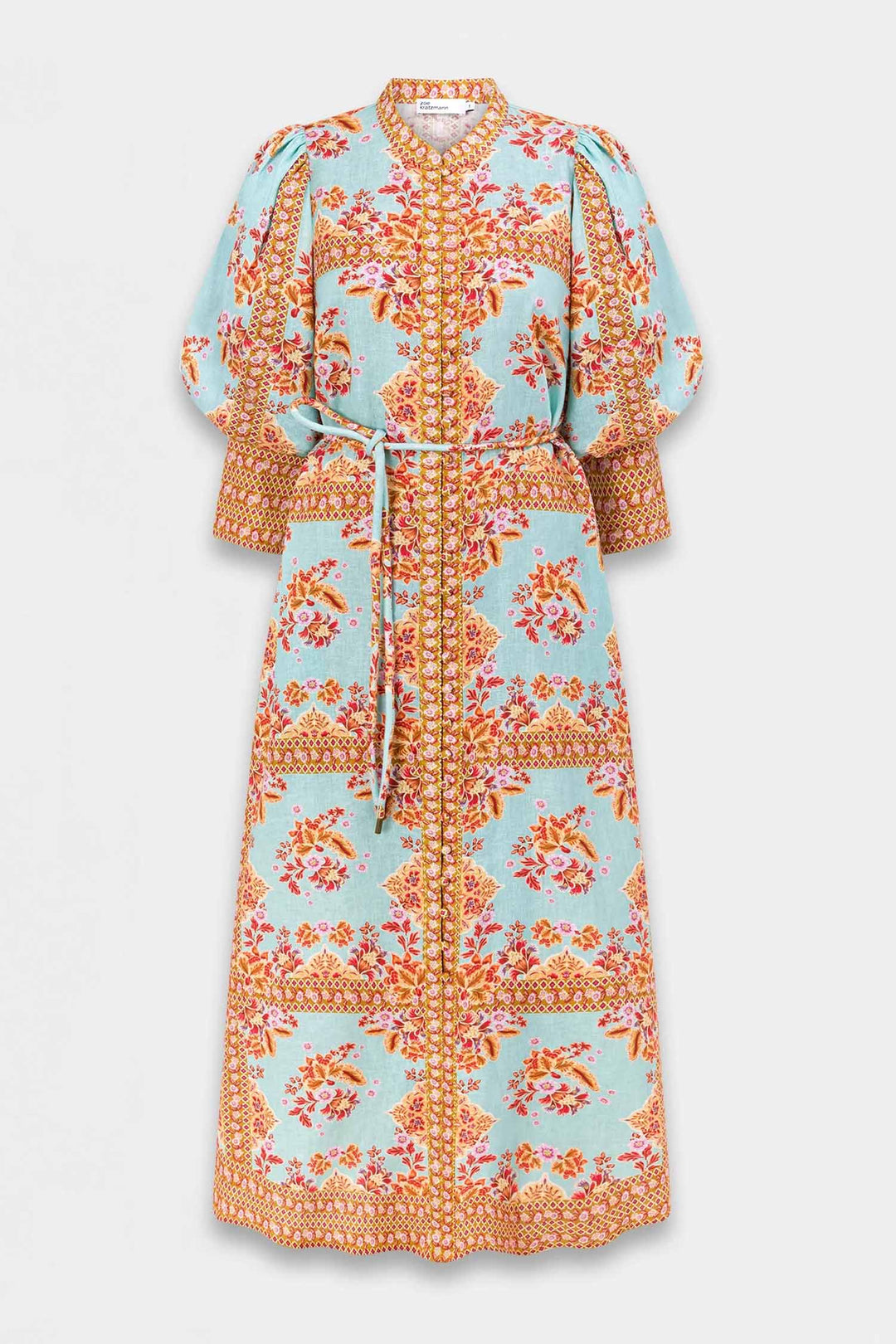Envelop Dress in Spring Glow