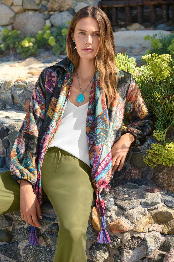 Esther Sherpa Jacket in Ofelia