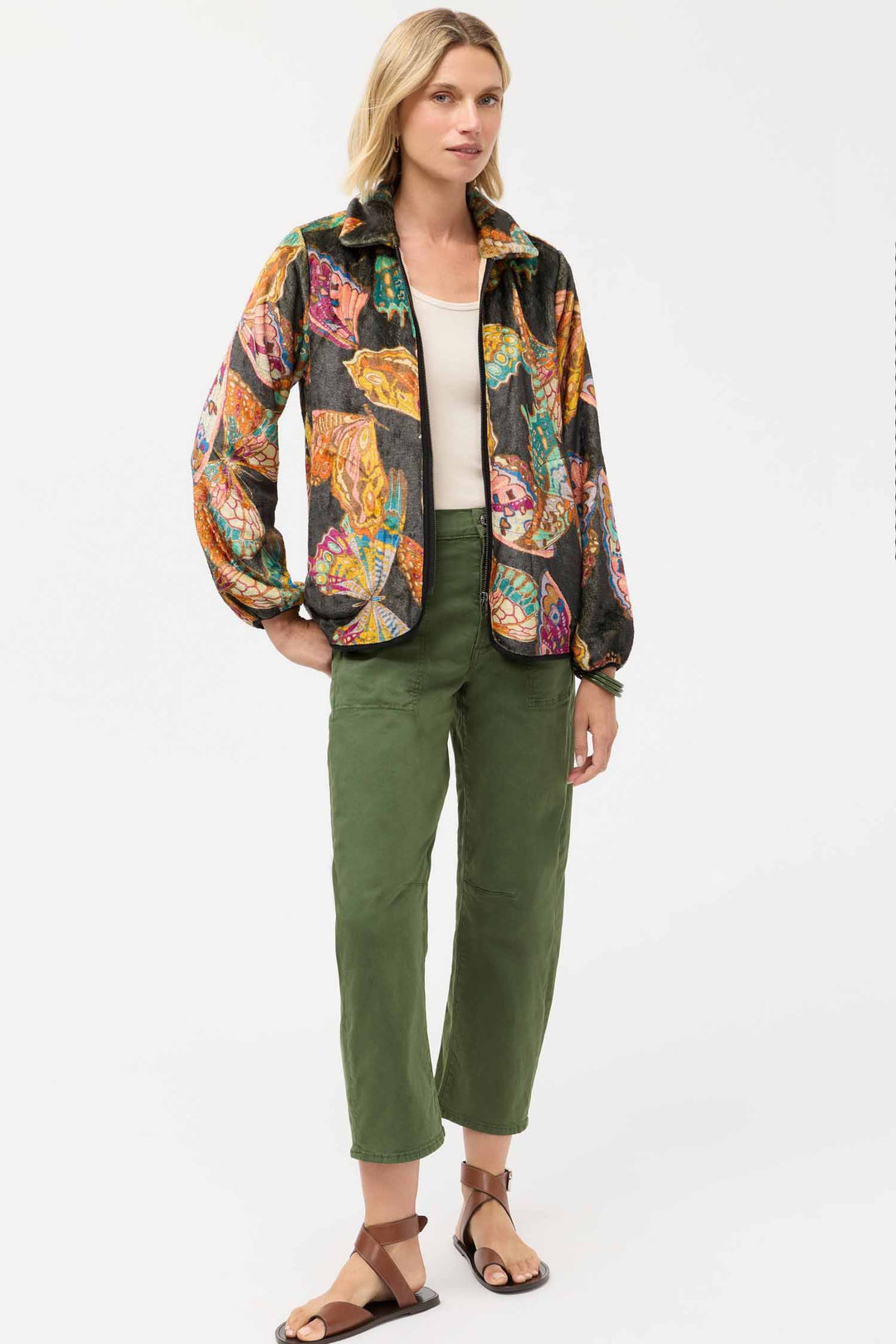 Esther Sherpa Jacket in Ofelia
