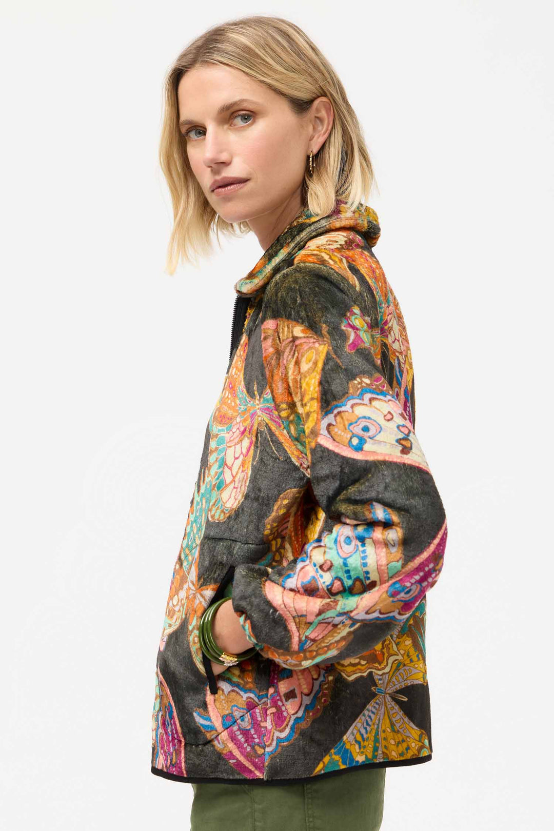 Esther Sherpa Jacket in Ofelia