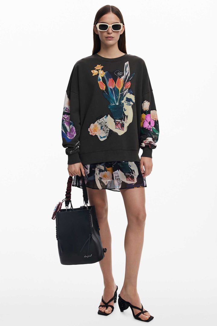 Evelyn Sweater in Ceniza