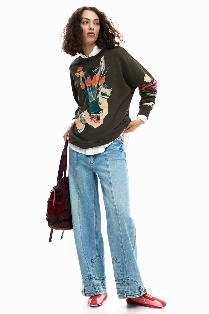 Evelyn Sweater in Ceniza