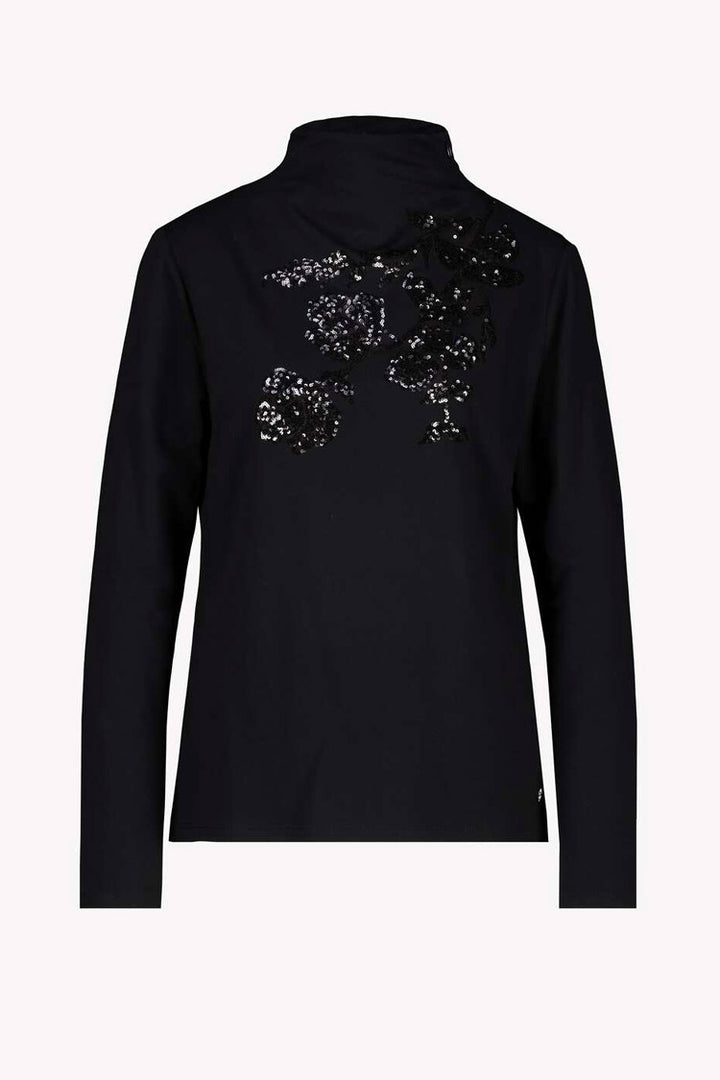Evening Top with Sequin Embellishment