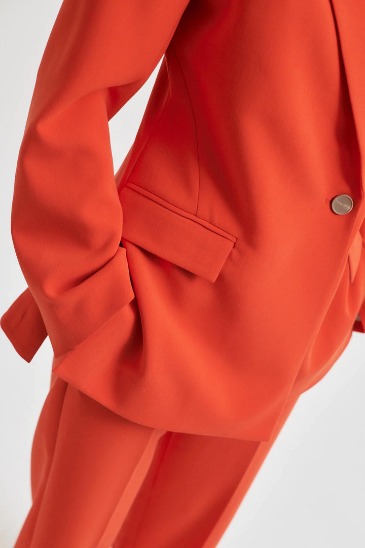 Evie Classic Trousers in Poinciana