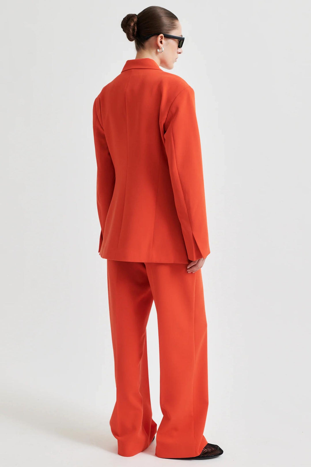 Evie Classic Trousers in Poinciana