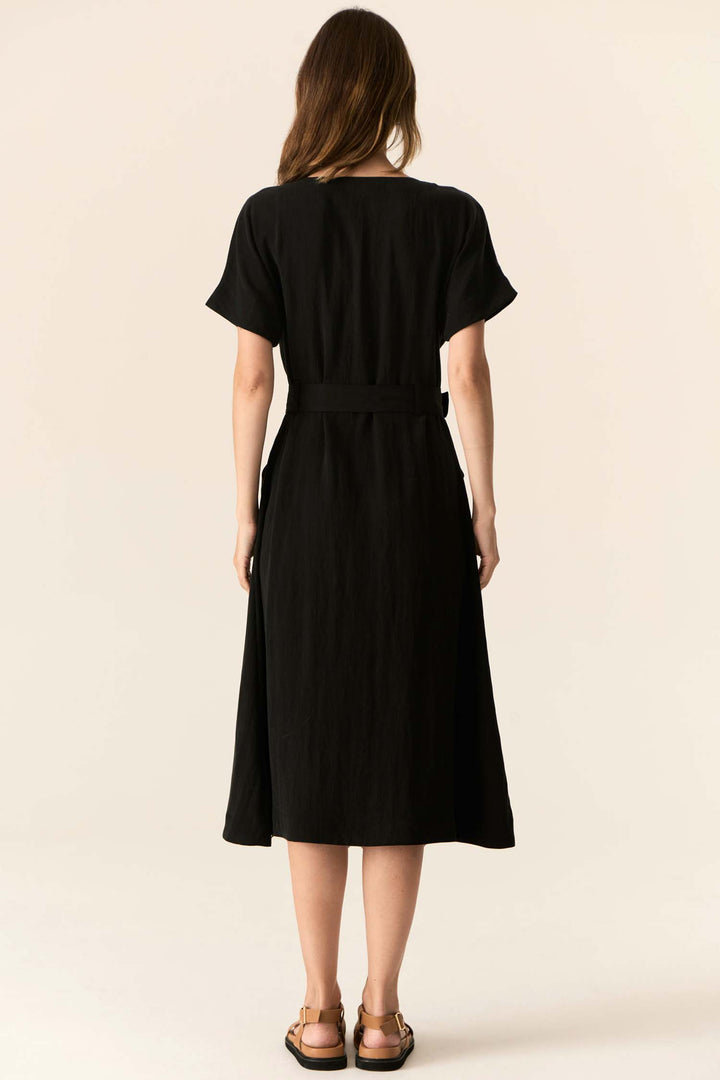 Faire Belt Dress in Black