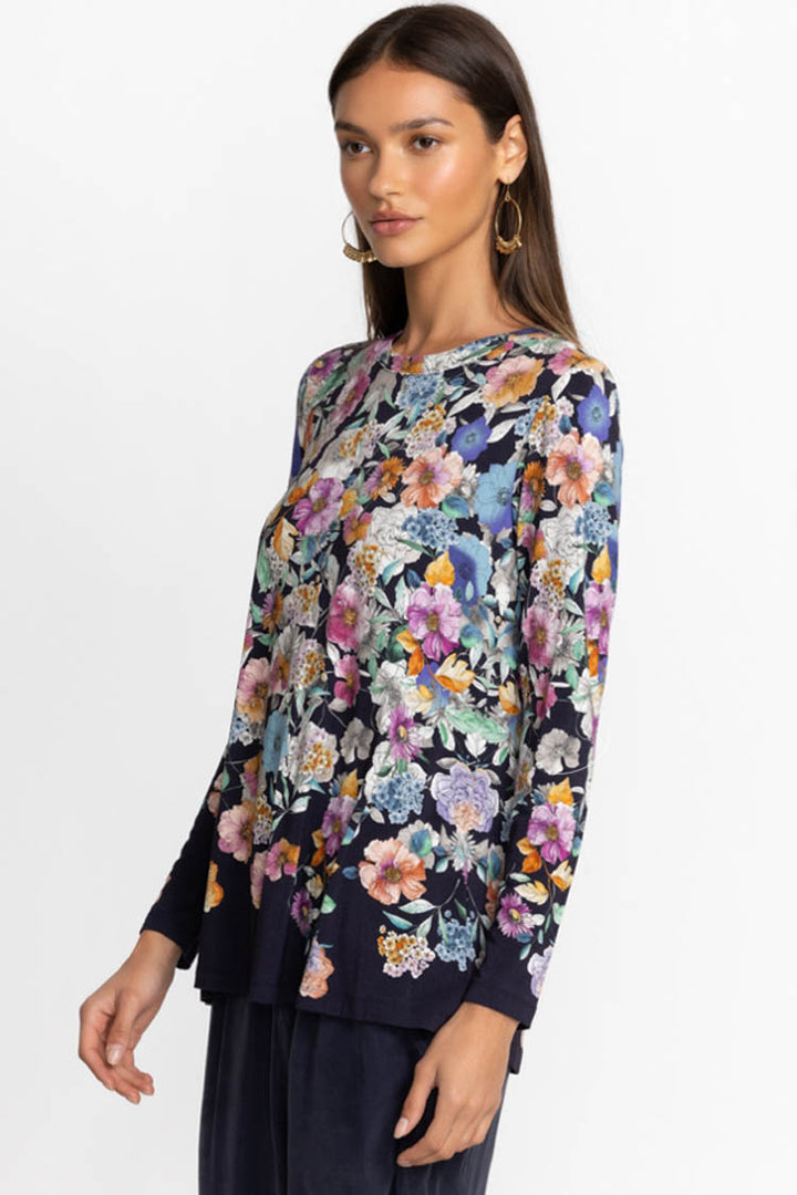 Fall Dance Fav LS Crew Neck Swing Tee