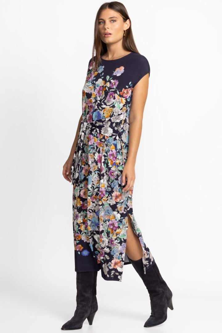 Fall Dance Tie Front Knit Dress