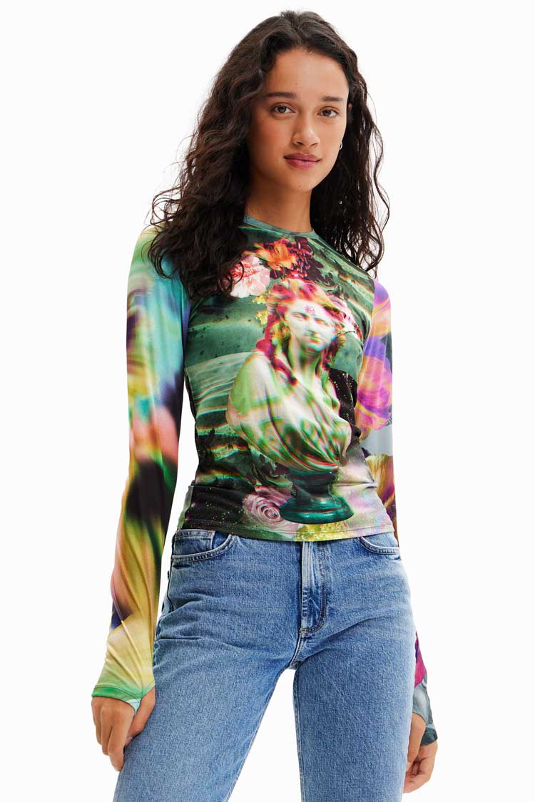 Fantasy Bust LS T-shirt