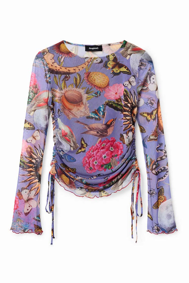 Fantasy Gathered Tulle LS T-shirt