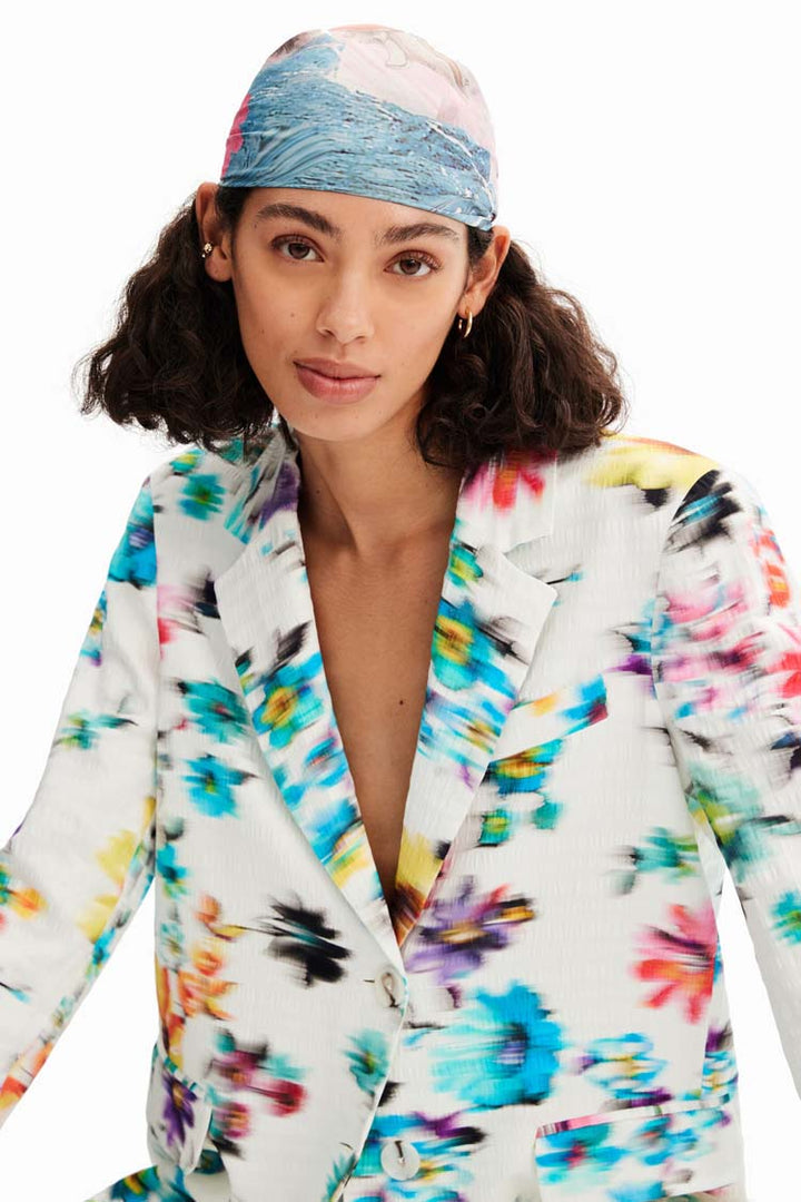 Fantasy Printed Square Scarf | FINAL SALE