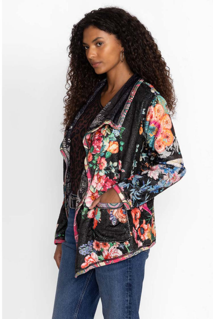 Farfalla Reversible Joan Wrap Sherpa Jacket