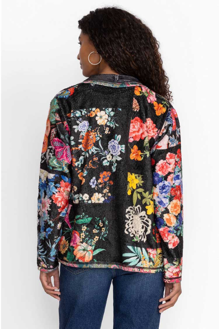 Farfalla Reversible Joan Wrap Sherpa Jacket