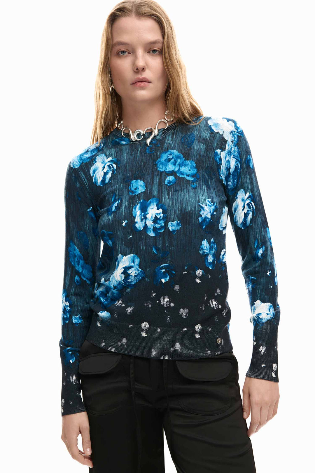 Fargo L/S Pullover in Black