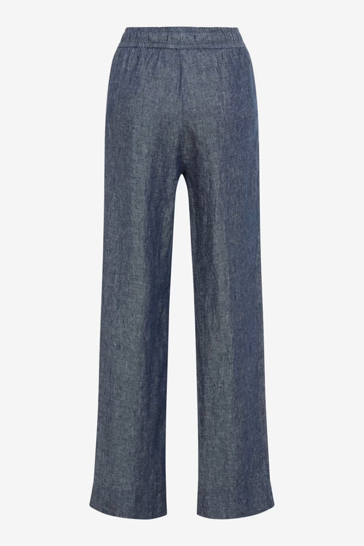 Farina Wide Leg Pant in Indigo Mood