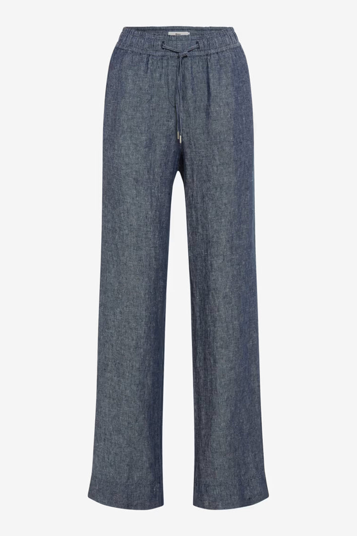 Farina Wide Leg Pant in Indigo Mood
