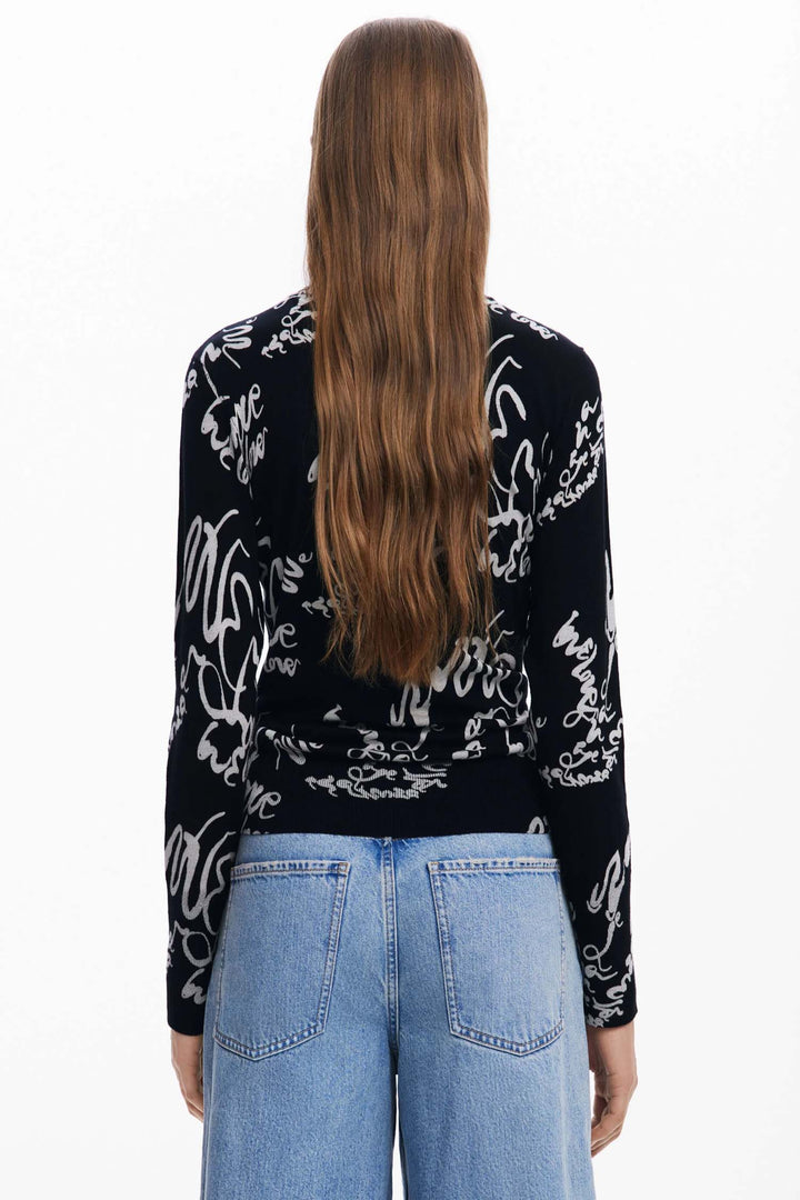 Fine Lettering Sweater