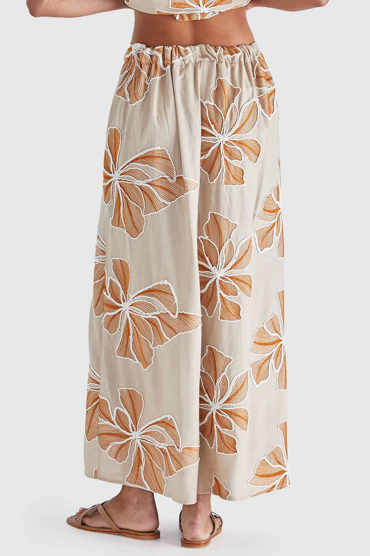 Finley Skirt in Tan Orange