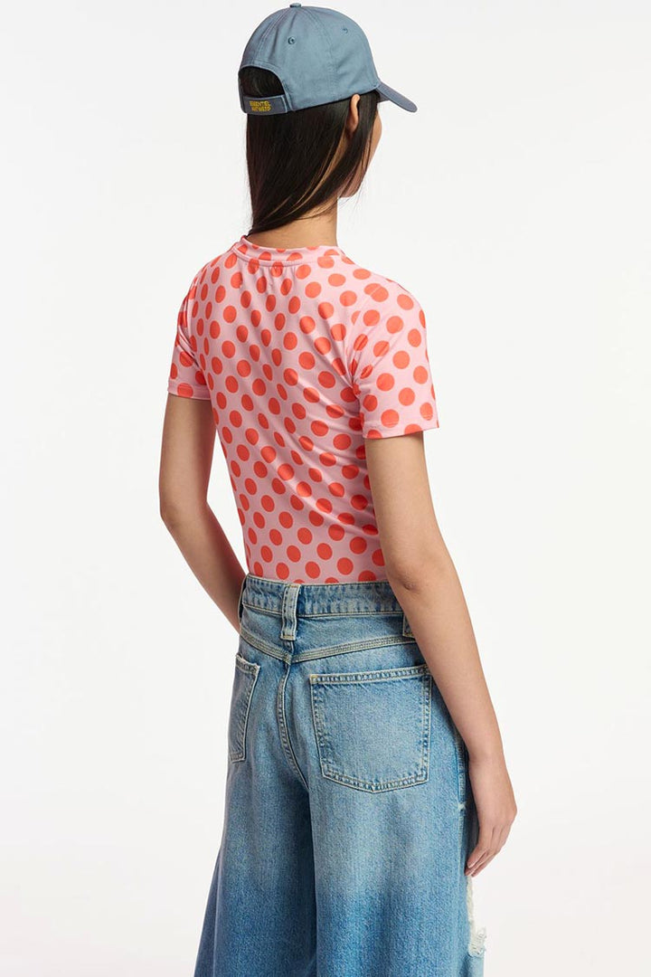 Fioco Polka-dotted SS Jersey Shirt | FINAL SALE