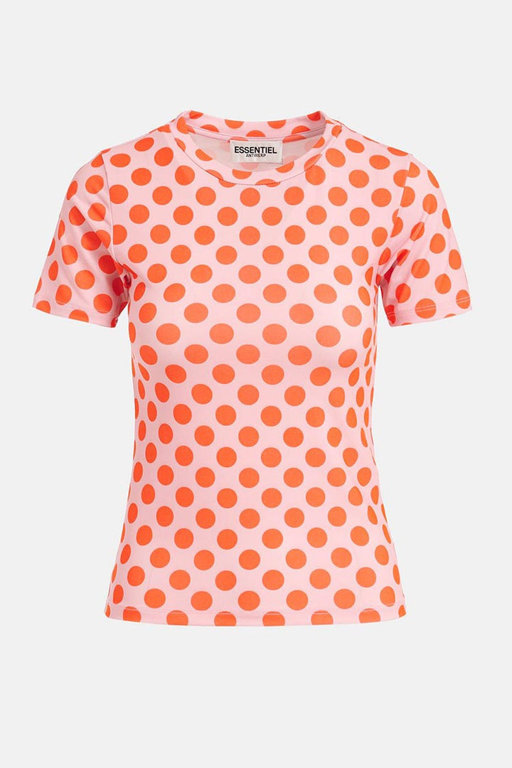 Fioco Polka-dotted SS Jersey Shirt | FINAL SALE