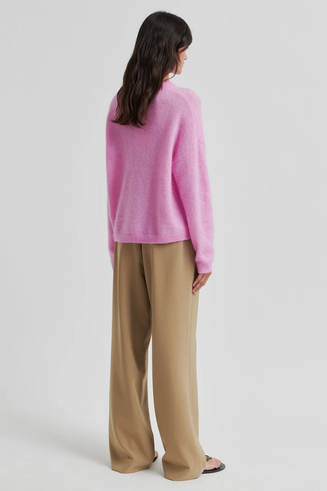 Fique Classic Trousers in Petrified Oak