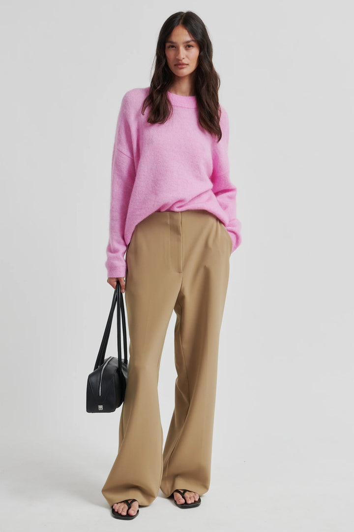 Fique Classic Trousers in Petrified Oak