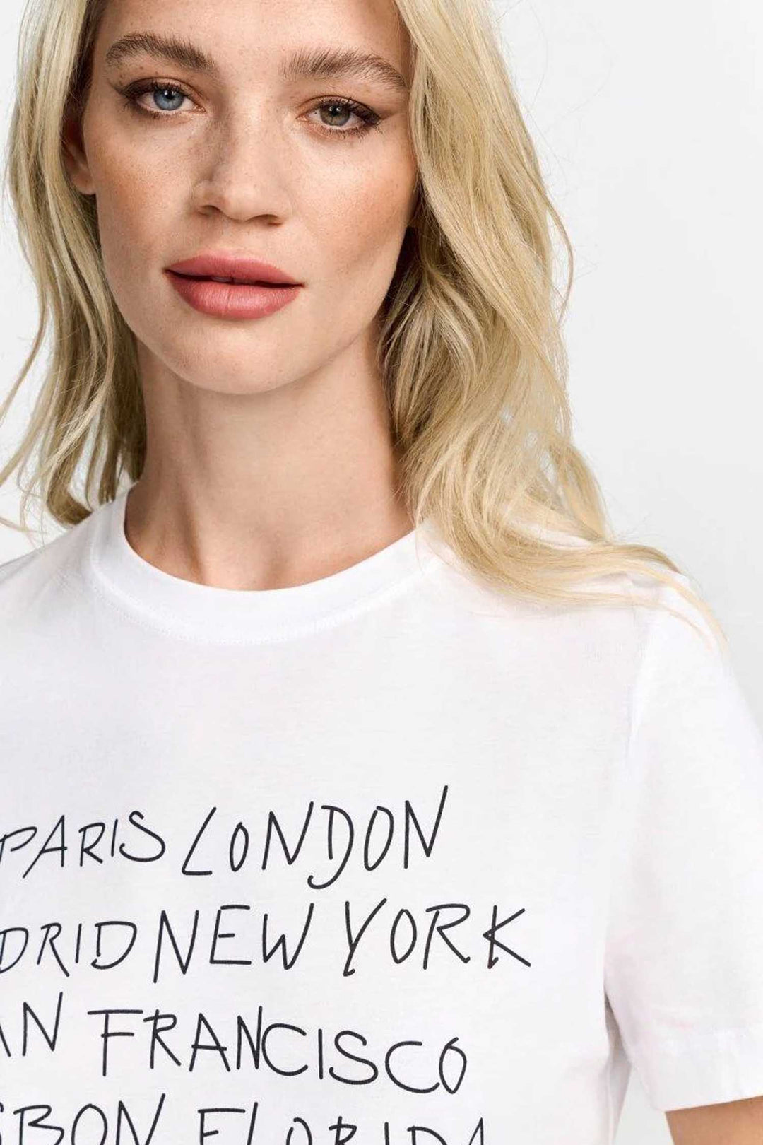 Fit T-Shirt w City Names