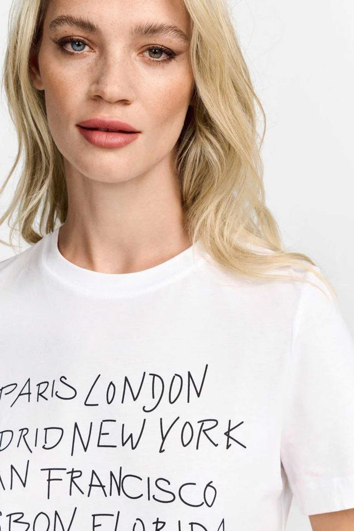 Fit T-Shirt w City Names