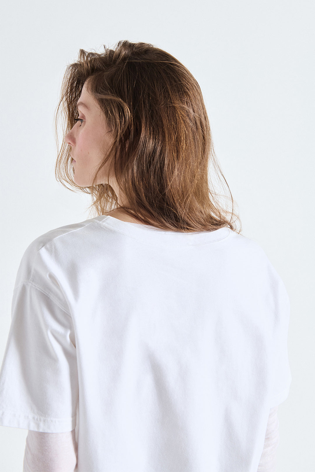 Fizvalley R-Neck SS T-Shirt in White