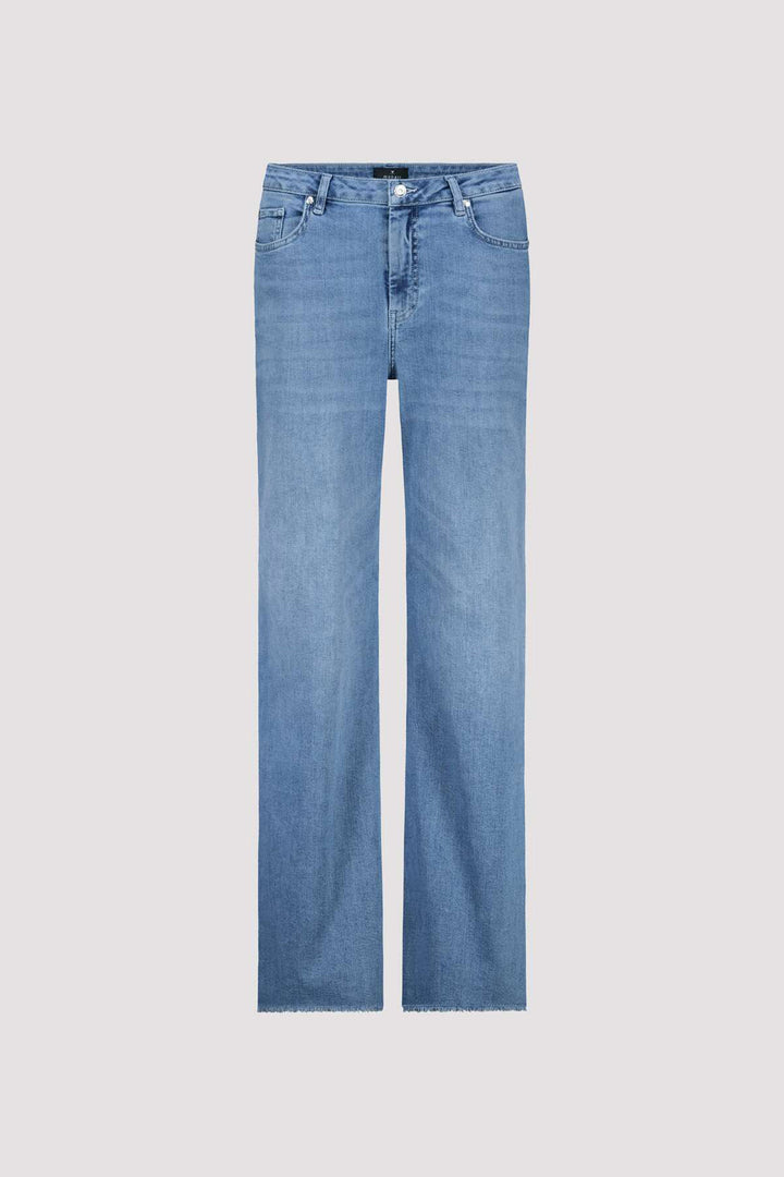Flare Jean in Blue Denim