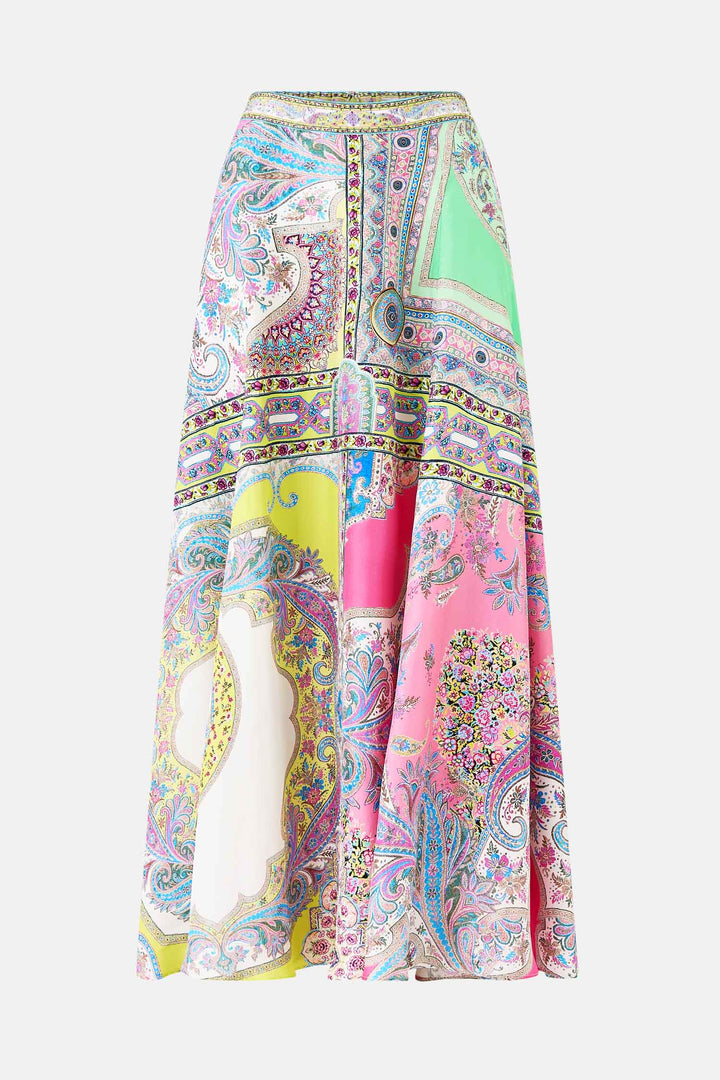 Flared Long Skirt in Magic Carpet Ride